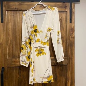 Aritzia (Wilfred) floral mini dress